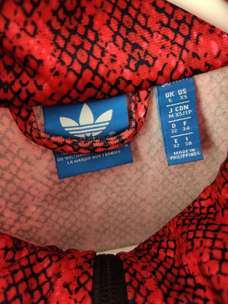 Adidas track jacket with zipped pockets image indicator(3)