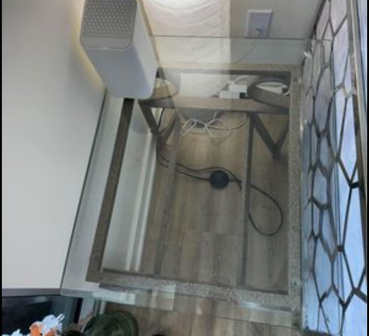 Glass and Metal Coffee Table image indicator(2)