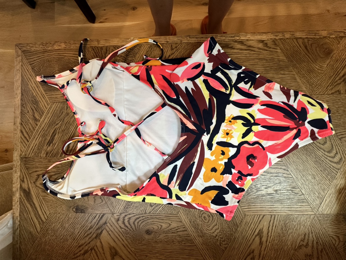 Floral One-Piece Swimsuit -Aerie image indicator(2)