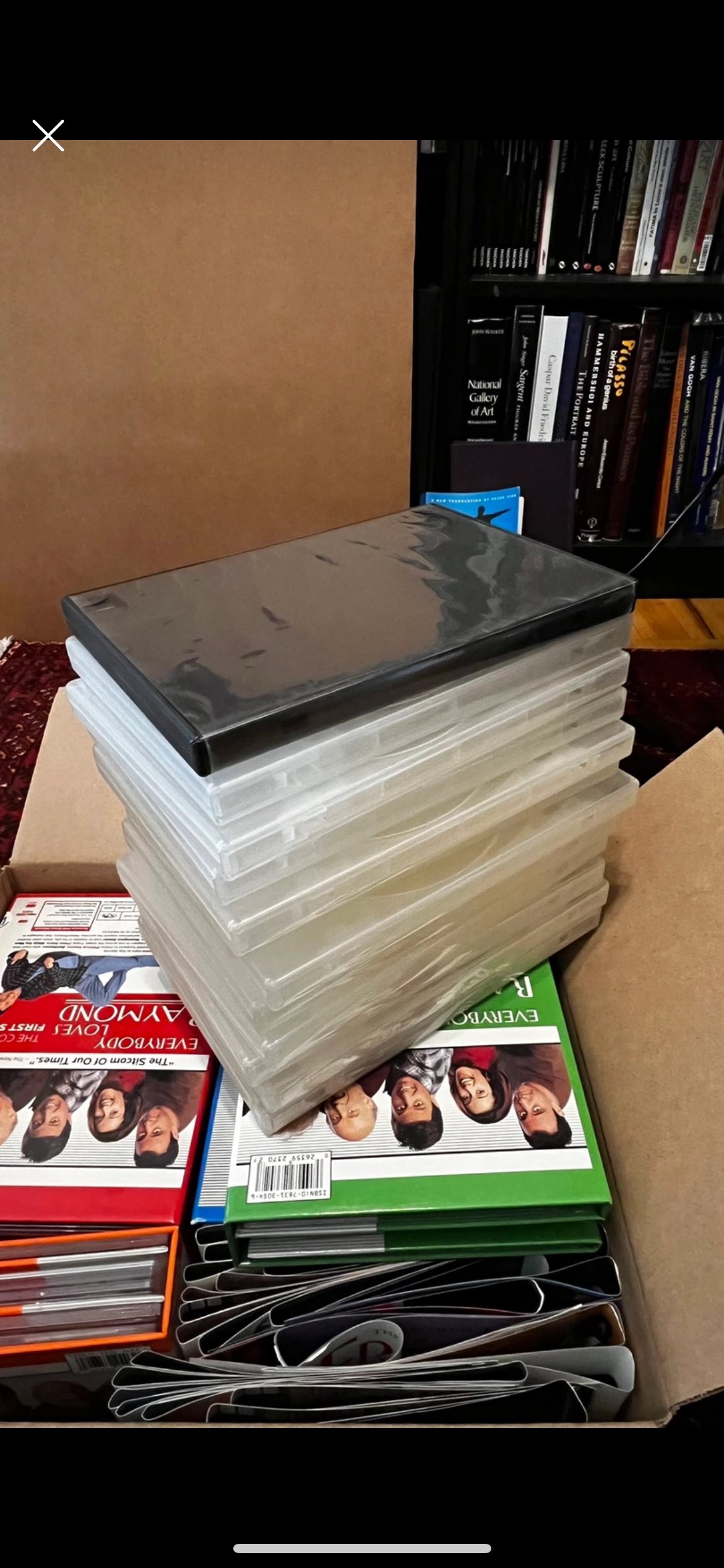 #freecycle DVD cases - photo 2