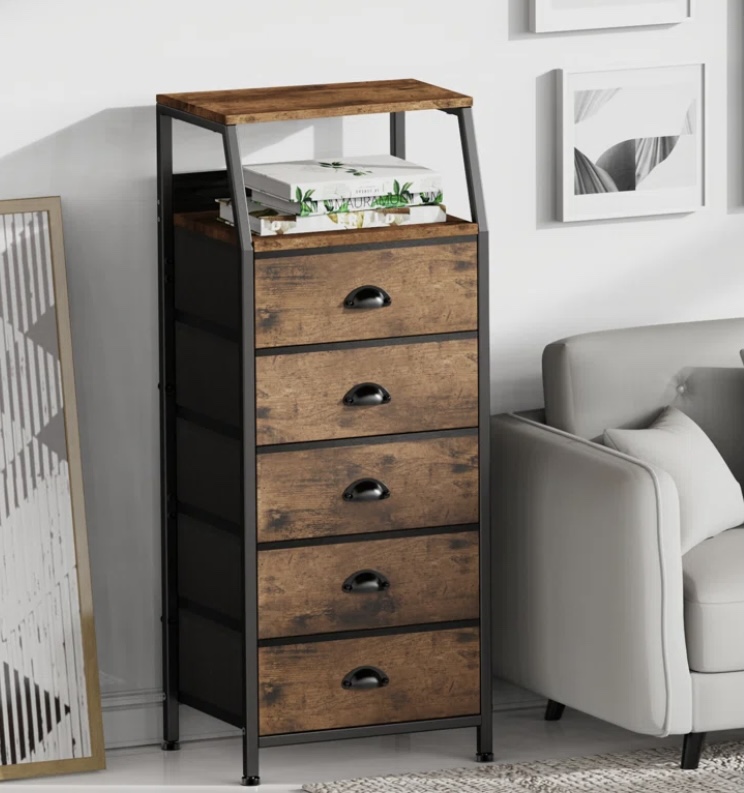 5 Drawer Storage Cabinet - photo 2