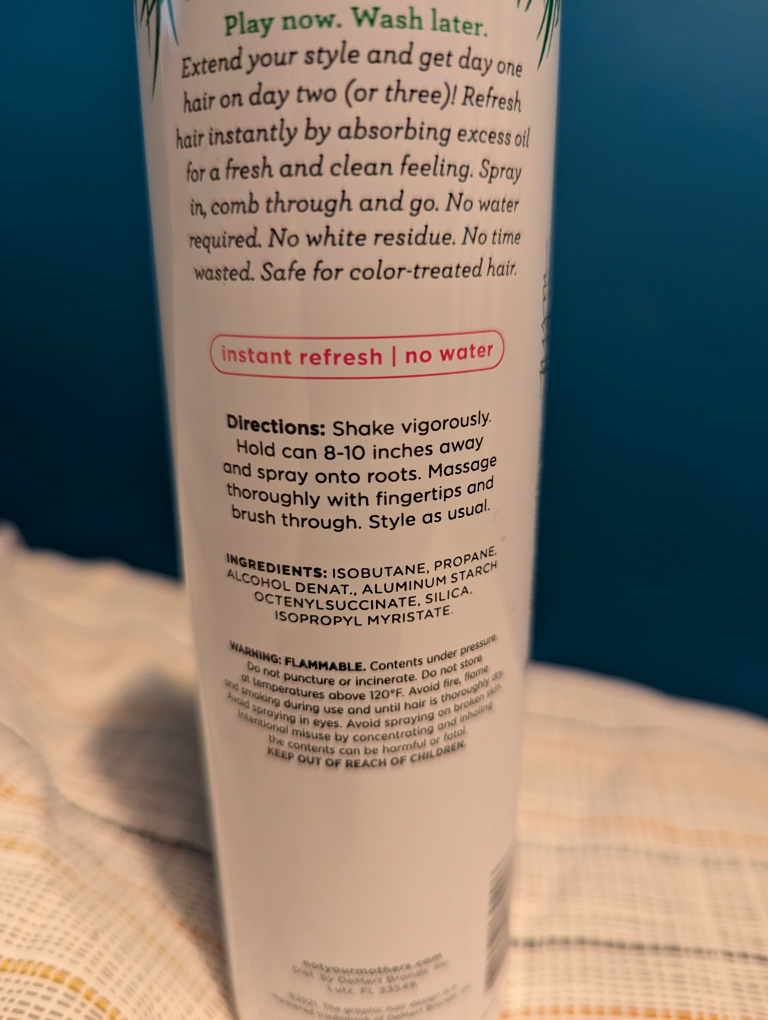 Not Your Mother's Clean Freak Dry Shampoo - photo 2