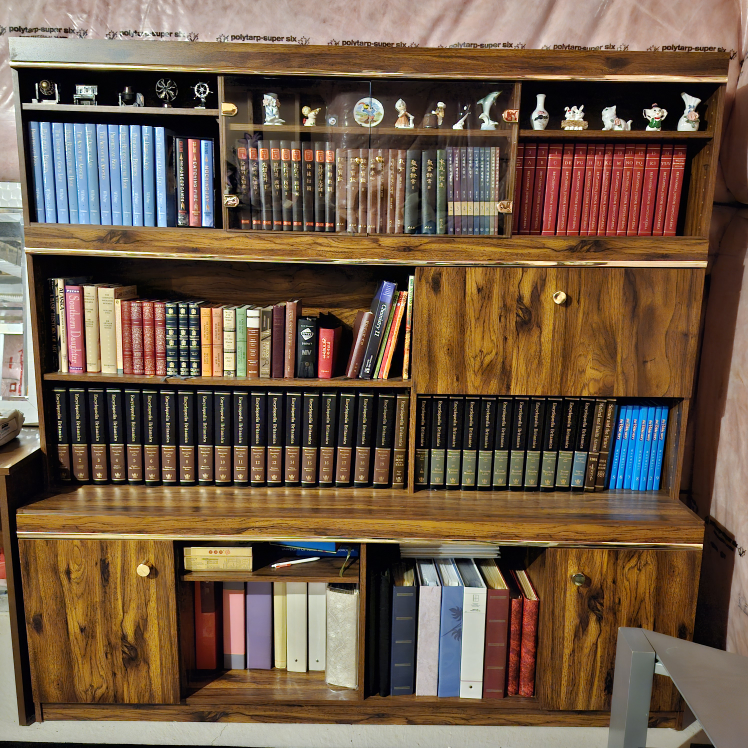 Wooden Bookcase, wall unit thumbnail