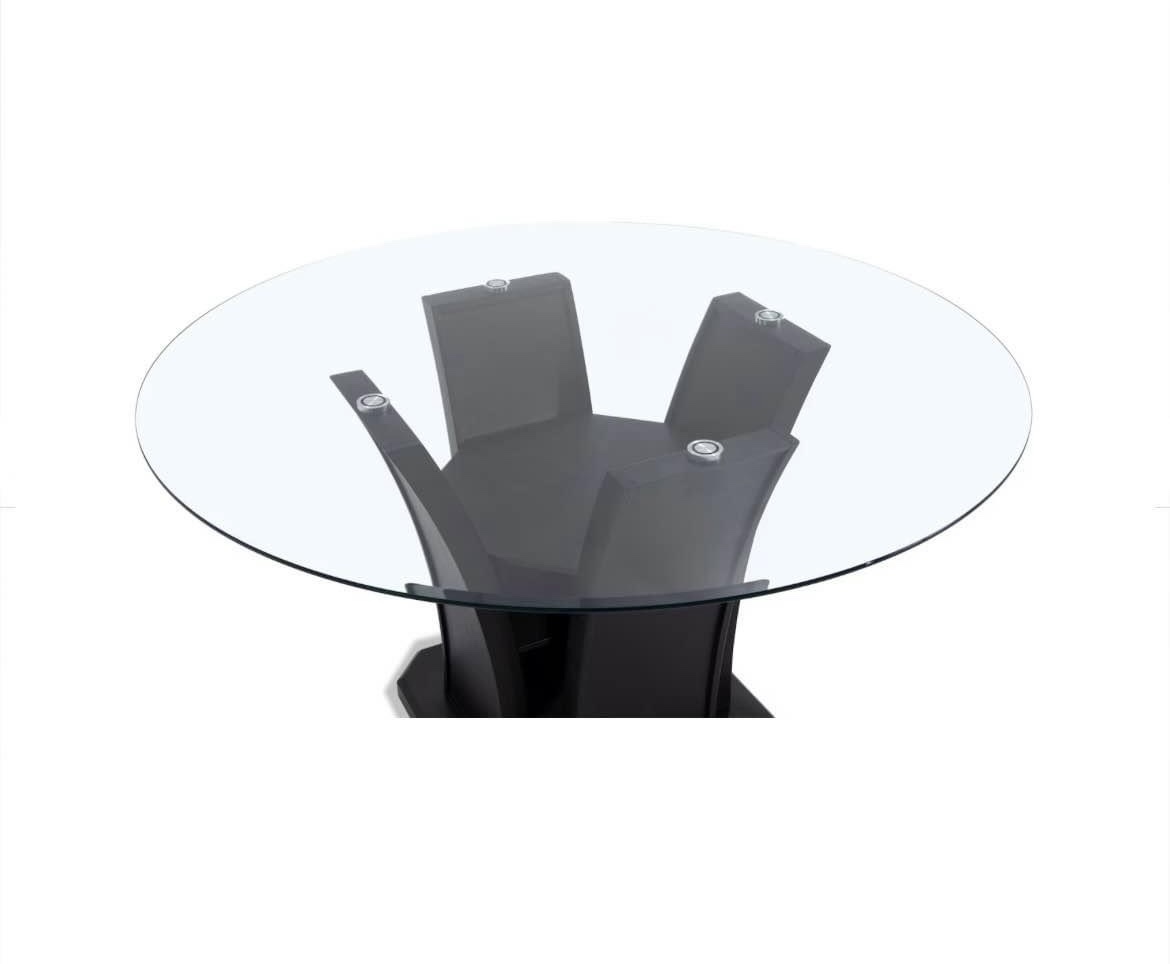 Glass Top Dining Table Set with Four Chairs - photo 2