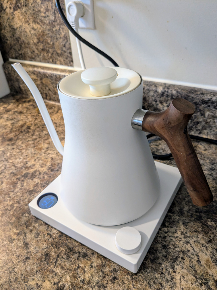 Electric Kettle with Temperature Control - Coffee Brewing