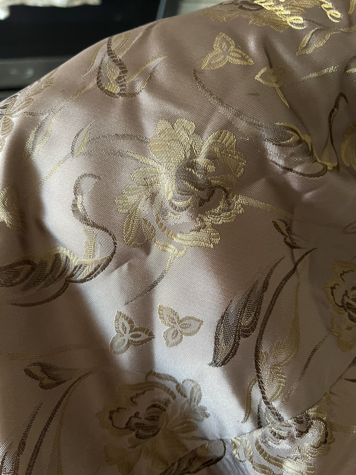 Vintage fur and leather coat / fur vest in golden cognac image indicator(8)