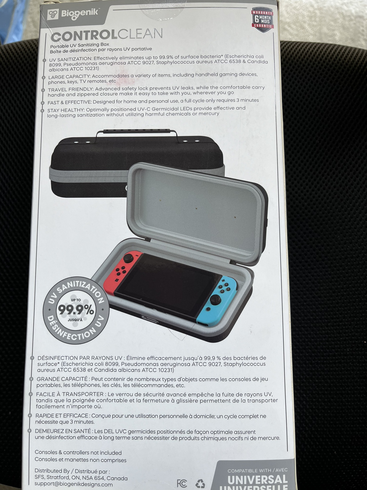 UV Disinfection Box image indicator(2)