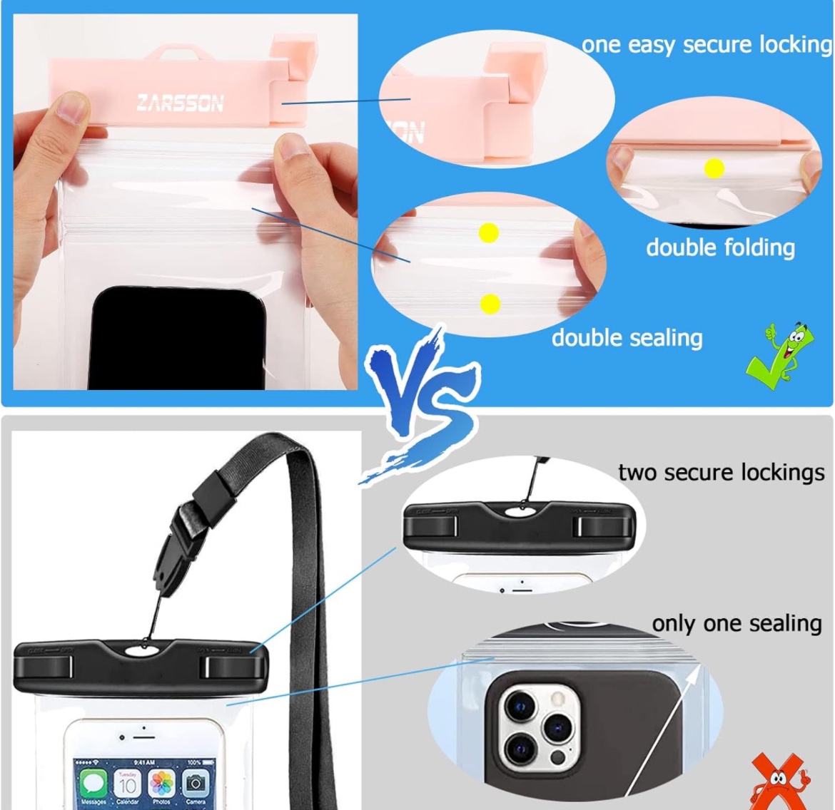 Waterproof Phone Case Sleeve image indicator(2)