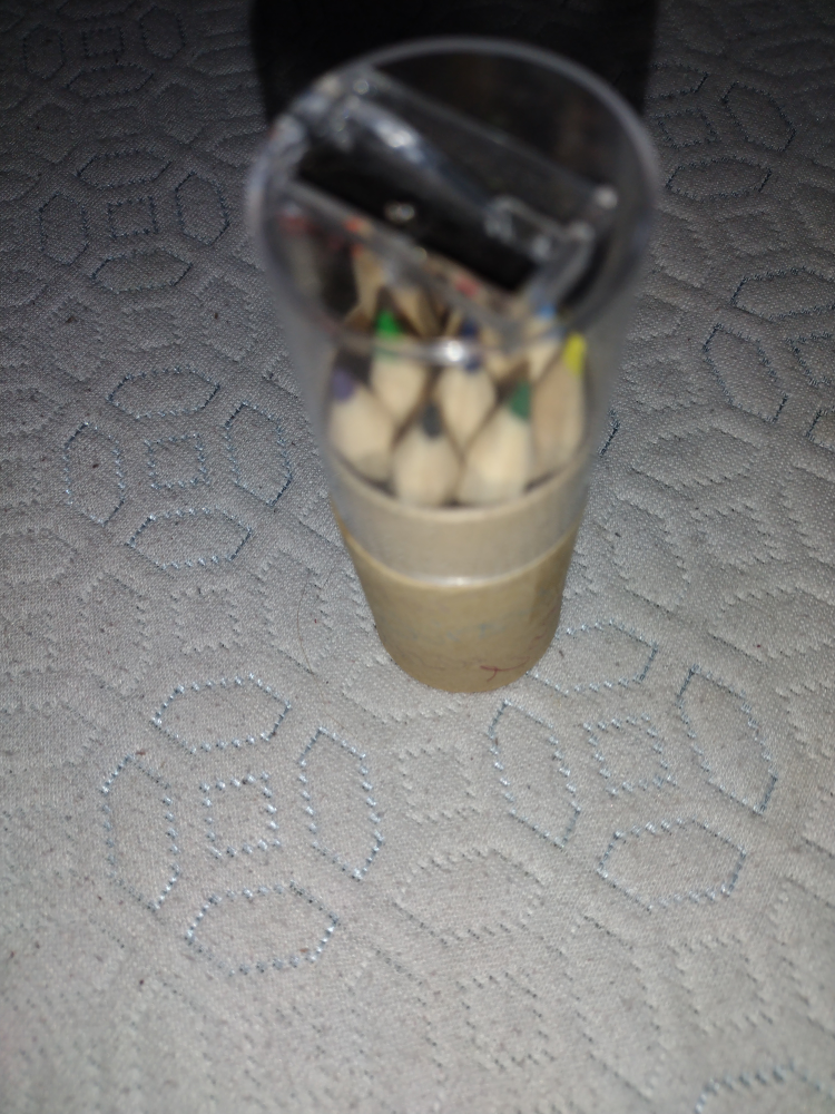 Color Pencils with Sharpener