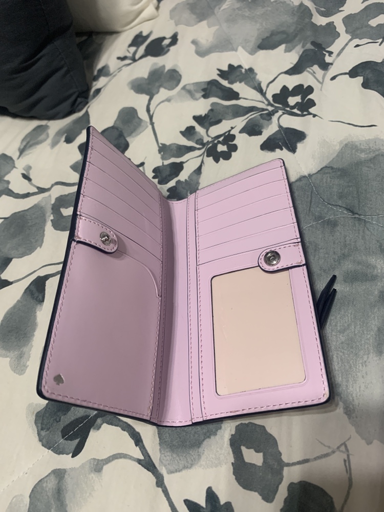 Kate Spade wallet large slim bifold wallet Cameron image indicator(2)