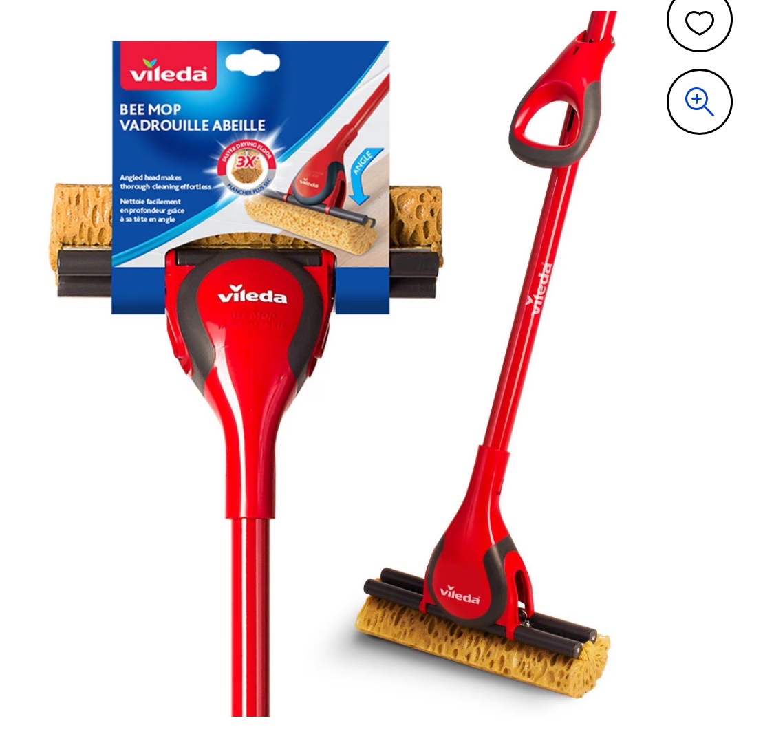 Vileda Bee Mop + Refill