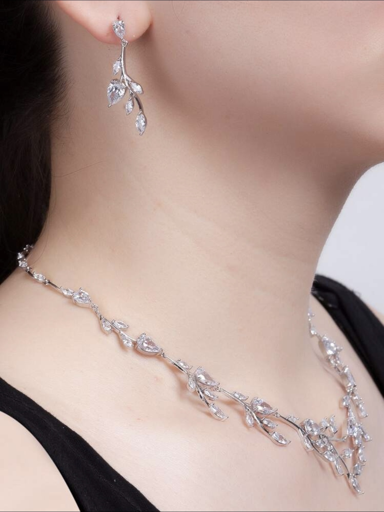 Bridal Necklace and Earrings Set - photo 2