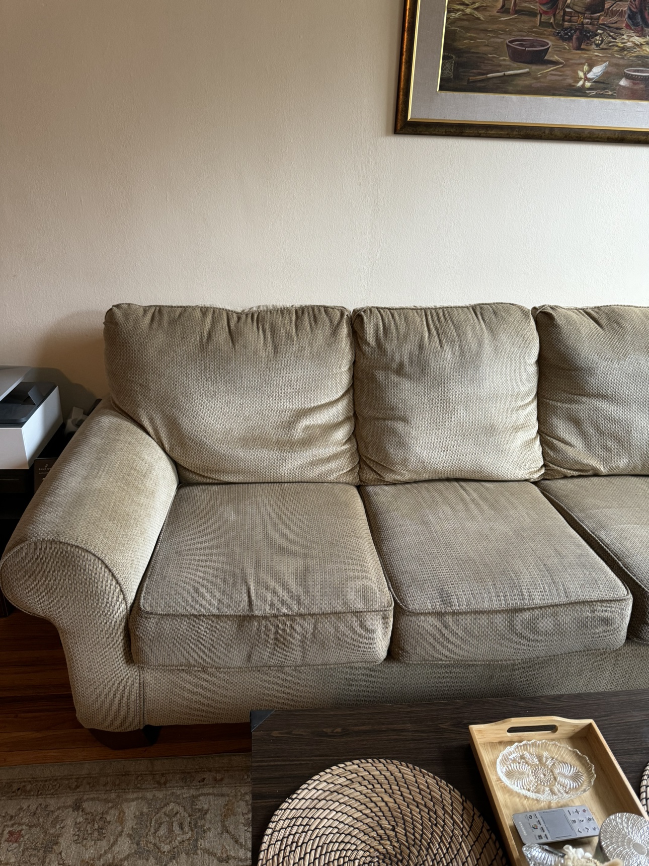 Beige Sofa (couch only) - photo 4