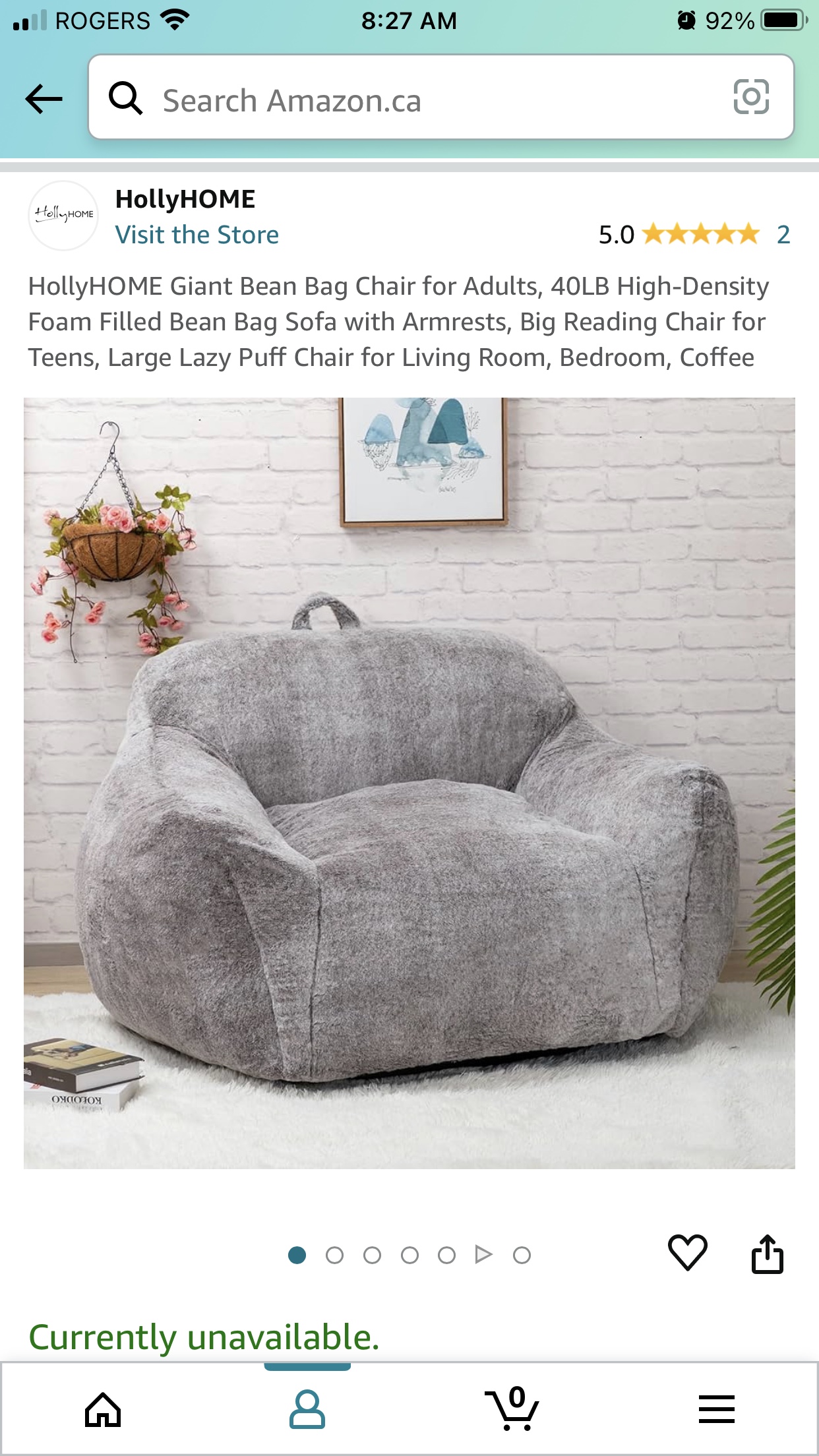 Bean bag chair thumbnail
