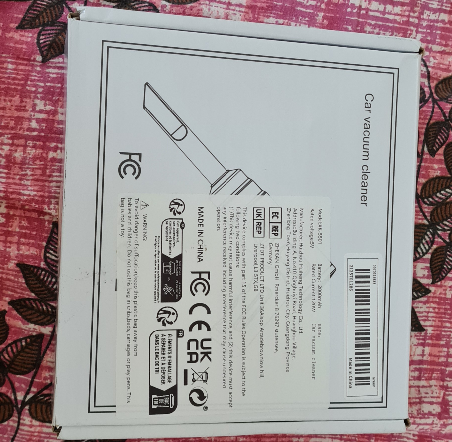 Mini Vaccum for Cars image indicator(2)