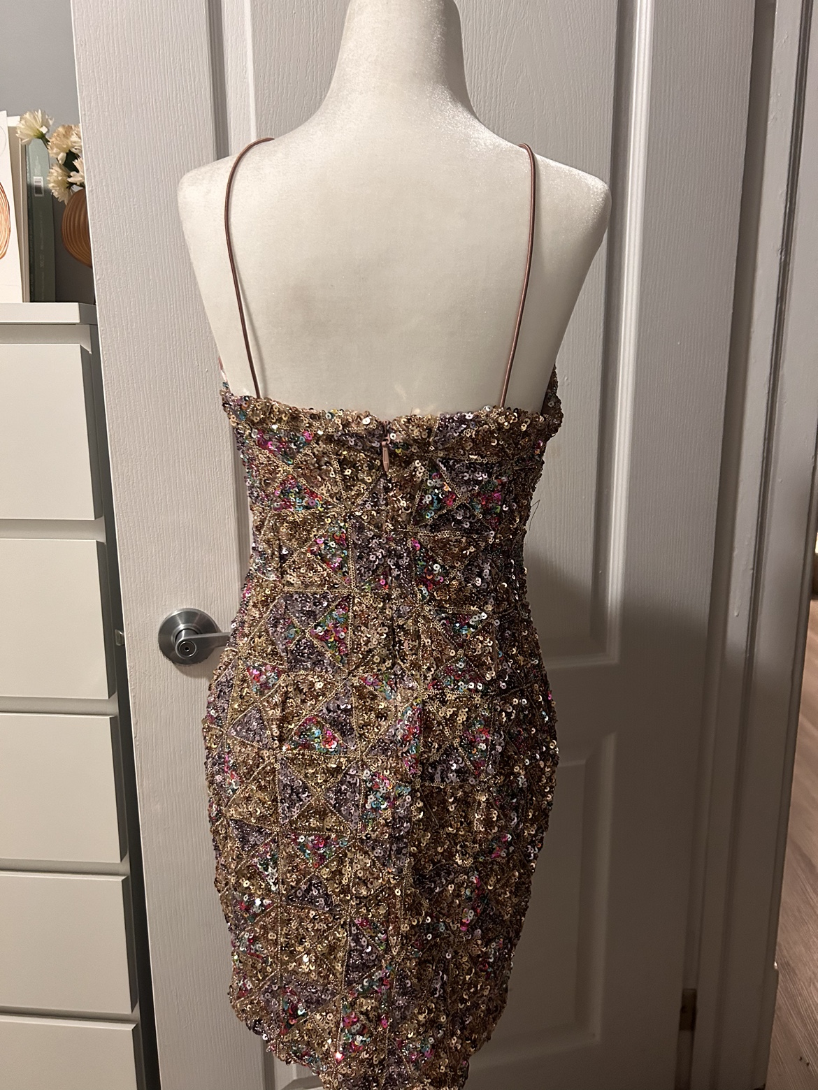 Sequin Mini Dress - photo 4
