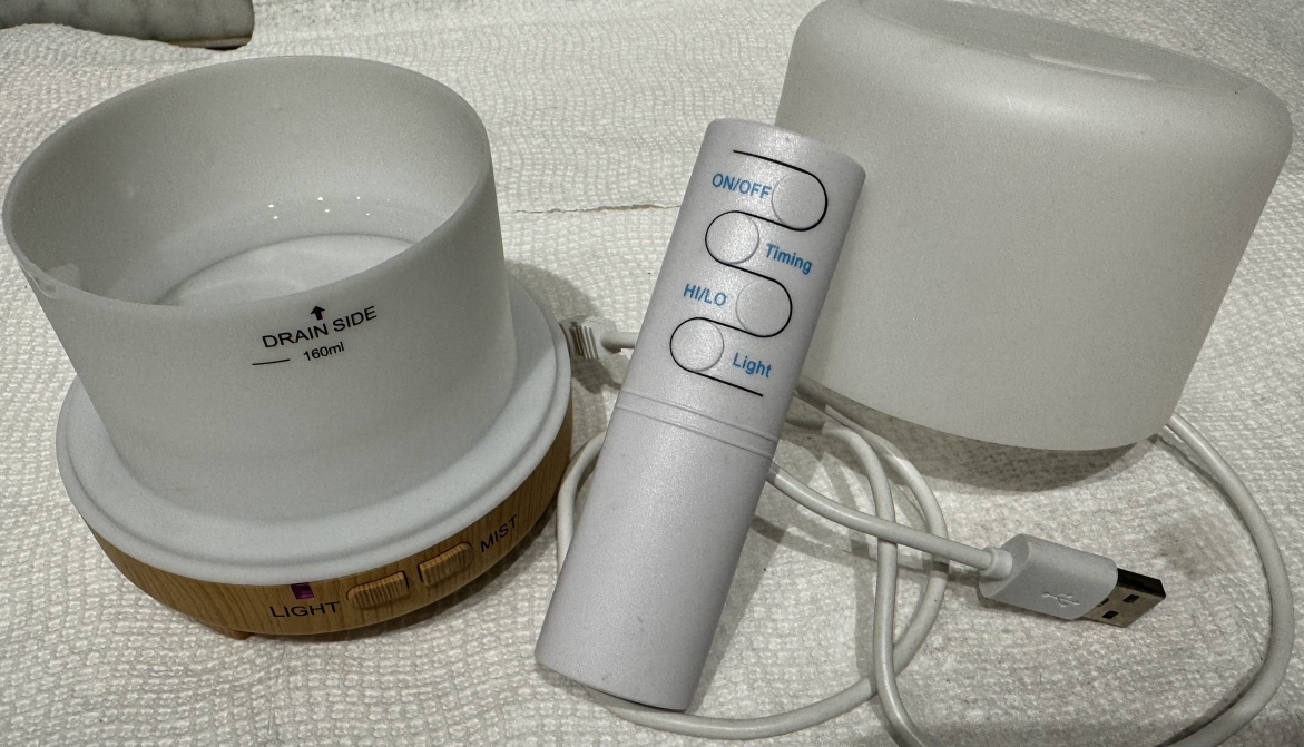 USB essential oil diffuser with remote control - photo 2