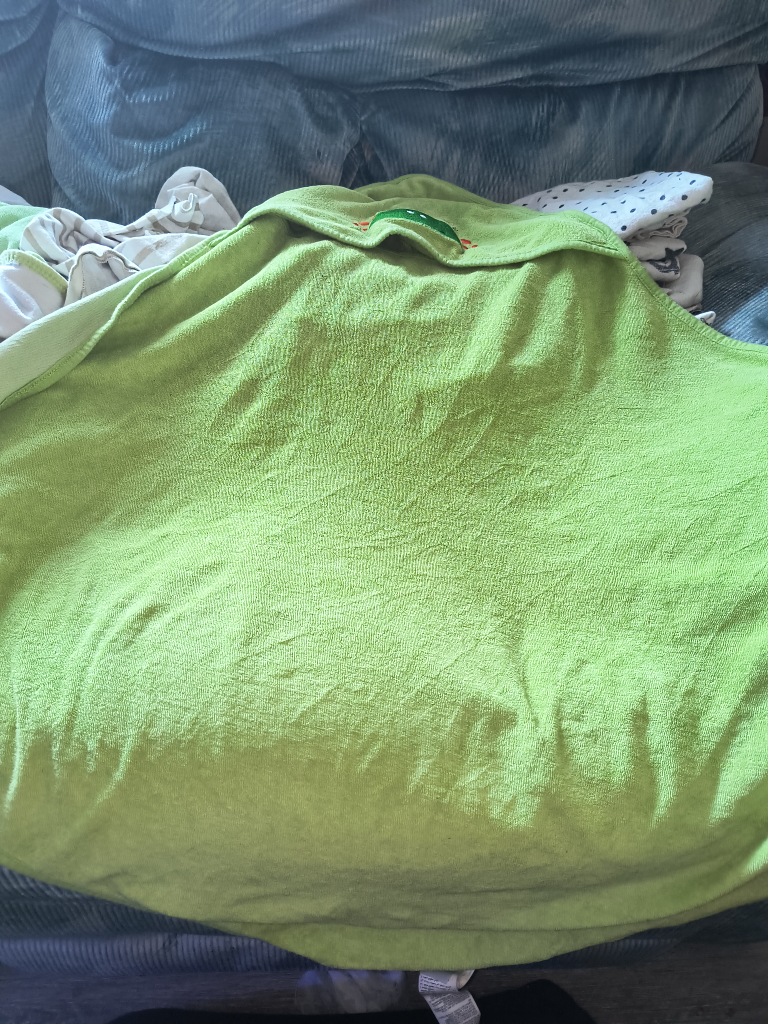 baby hooded towels and receiving blankets - photo 2