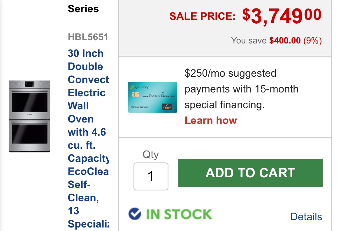 Bosch Double Oven image indicator(3)