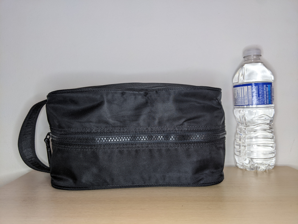 Calvin Klein CK Toiletry Shaving Kit Pouch Travel Cosmetic Bag image indicator(4)