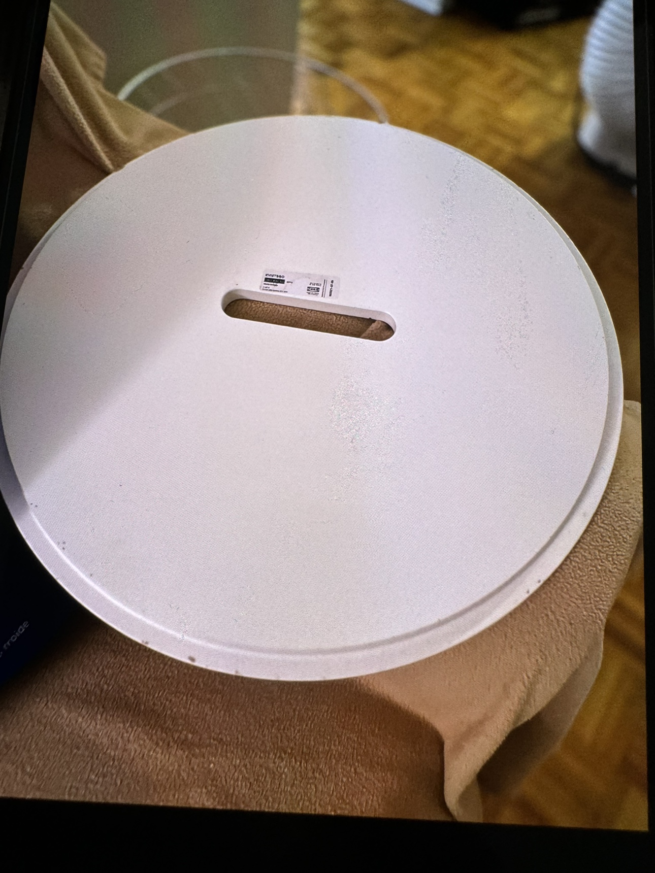 IKEA KVISTBRO-White Wire Storage table thumbnail