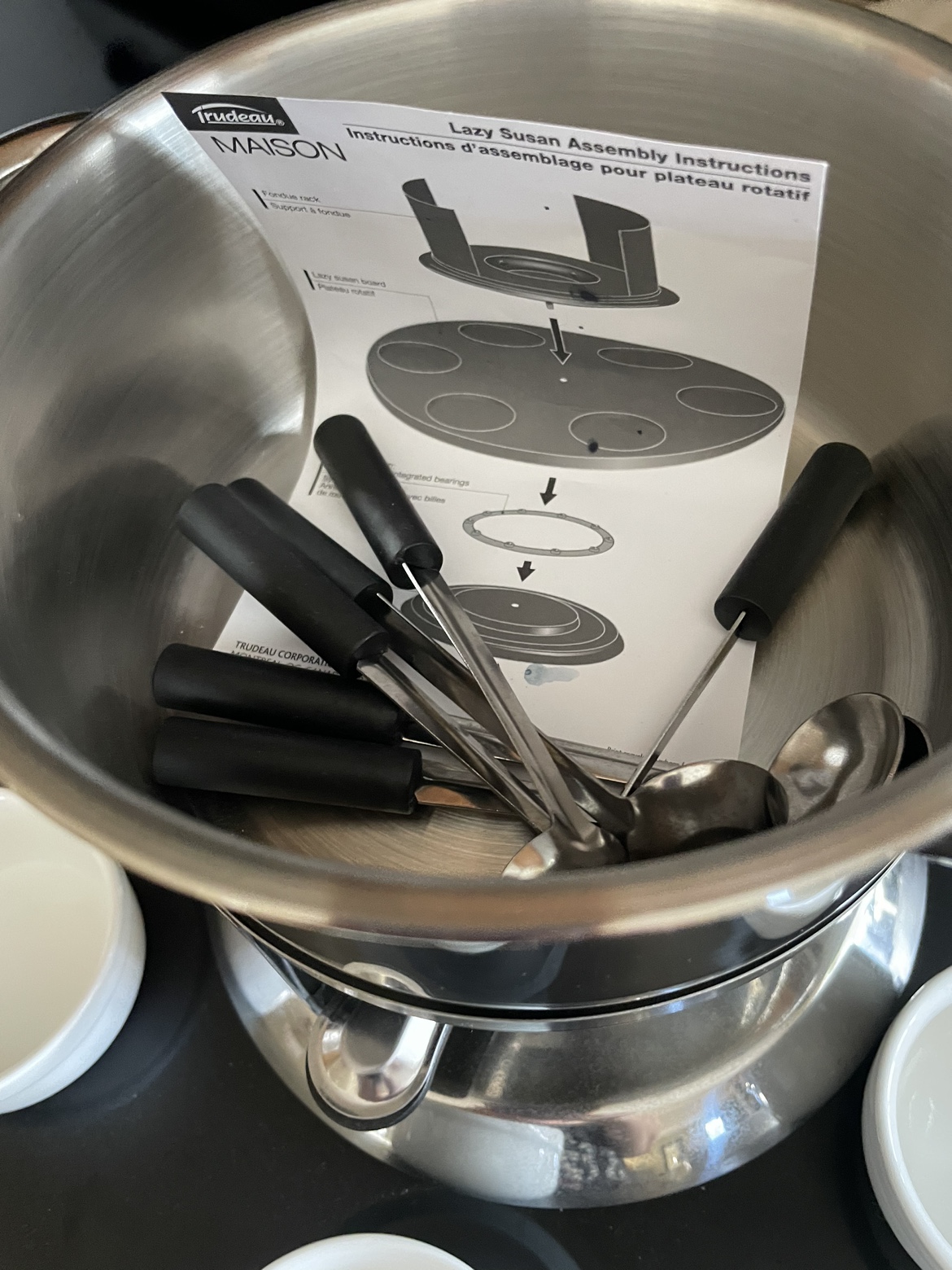 Fondue pot with accessories - photo 2