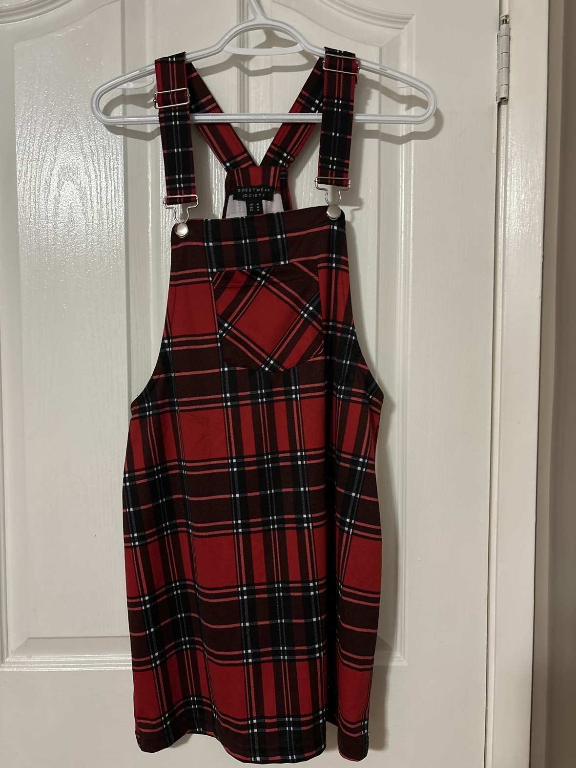 Red Plaid Dress
