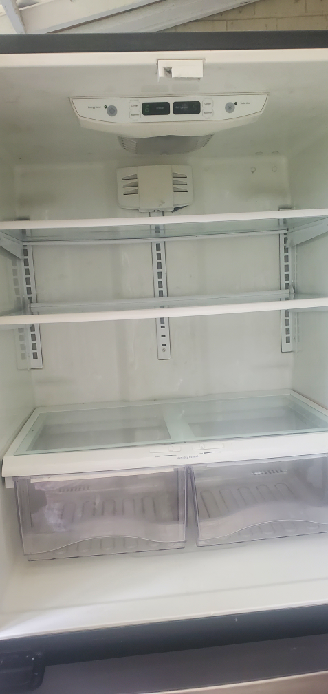 33" GE french Stainless steel fridge - photo 2
