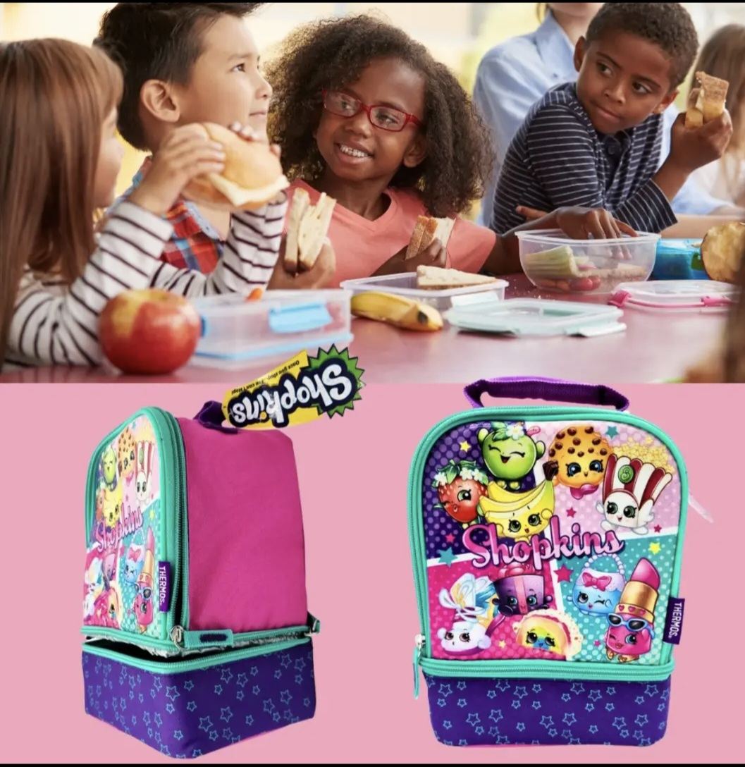 Kids Shopkins Thermos Lunch Bag image indicator(5)