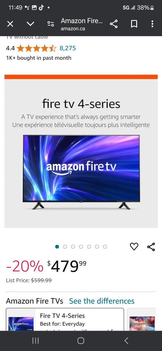 Smart Tv- Amazon Fire Tv - photo 4
