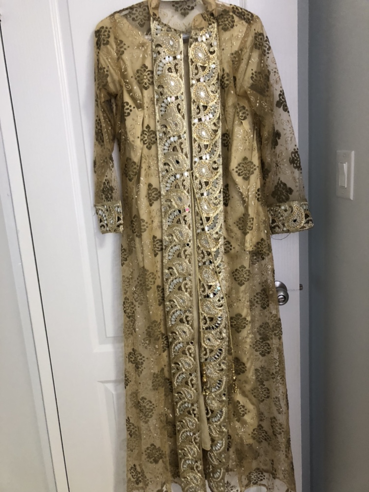Desi 3 piece long dress thumbnail