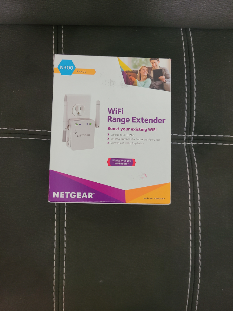 NETGEAR N300 WiFi Range Extender thumbnail