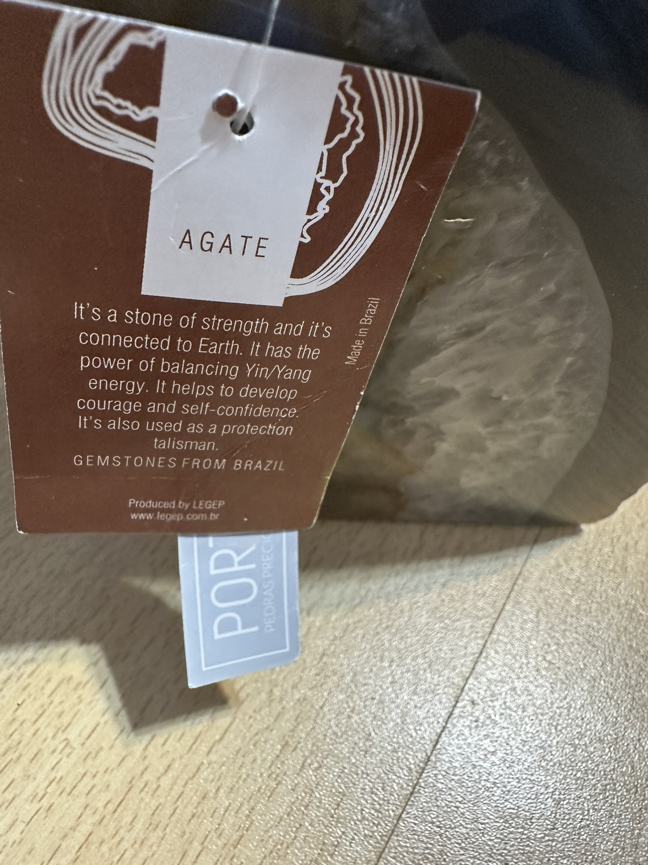 Agate stone book end image indicator(5)