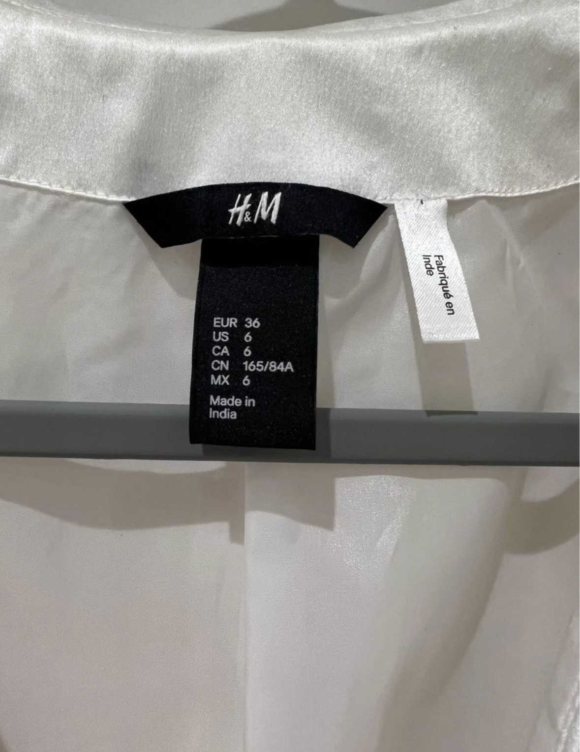 H&M Sequined Jacket White image indicator(3)