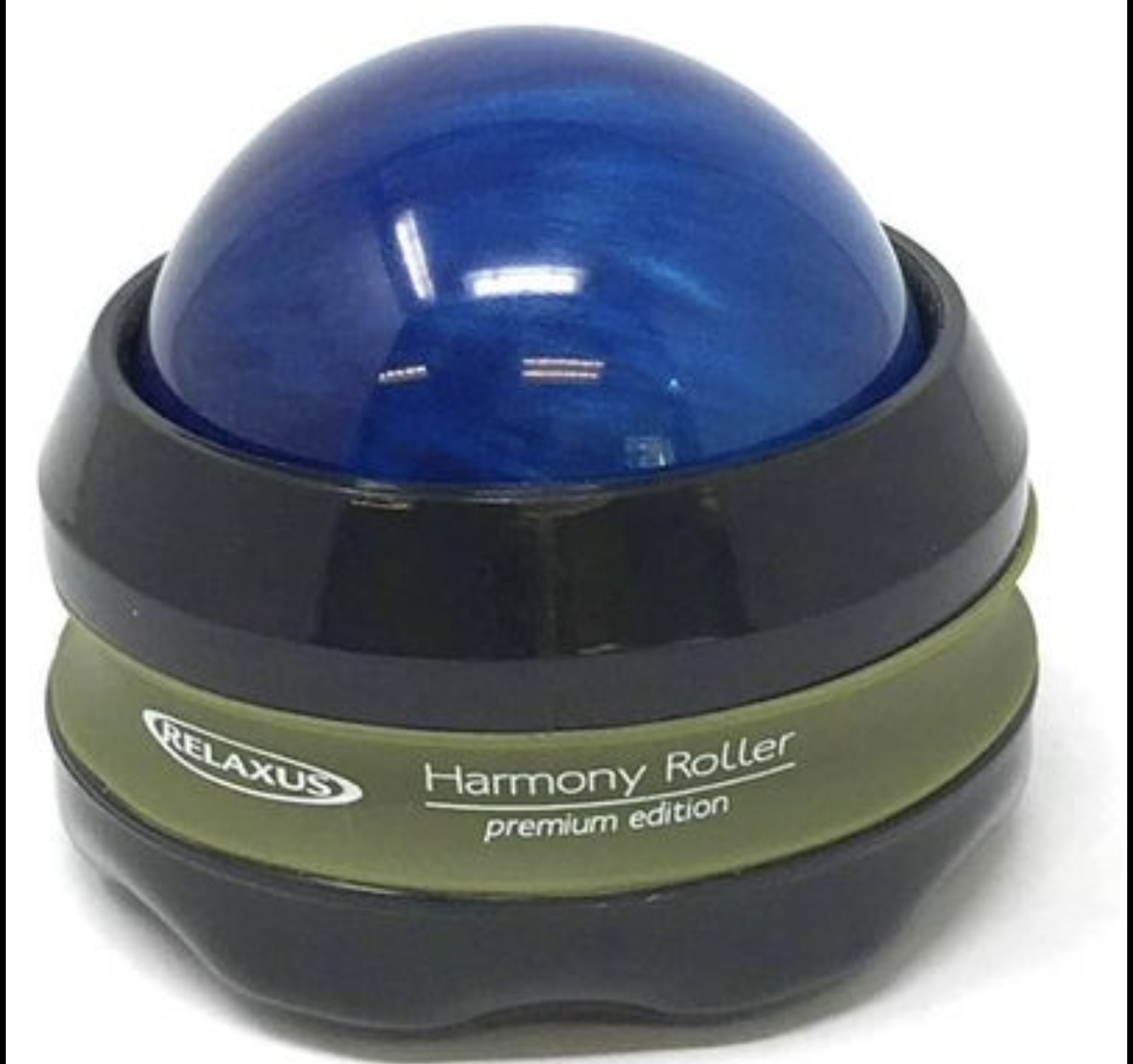 Relaxus Classic Edition Harmony Handheld Massage Roller Blue New