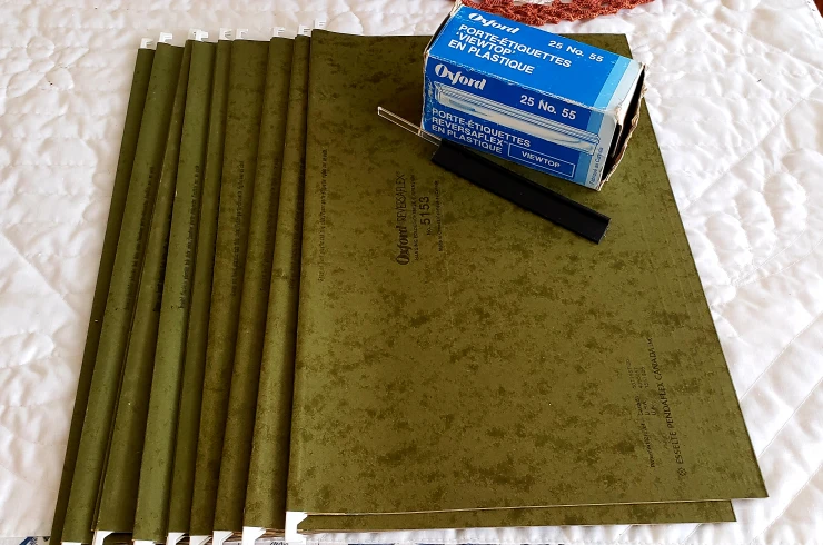 file tabs and dividers #freecycle - photo 2