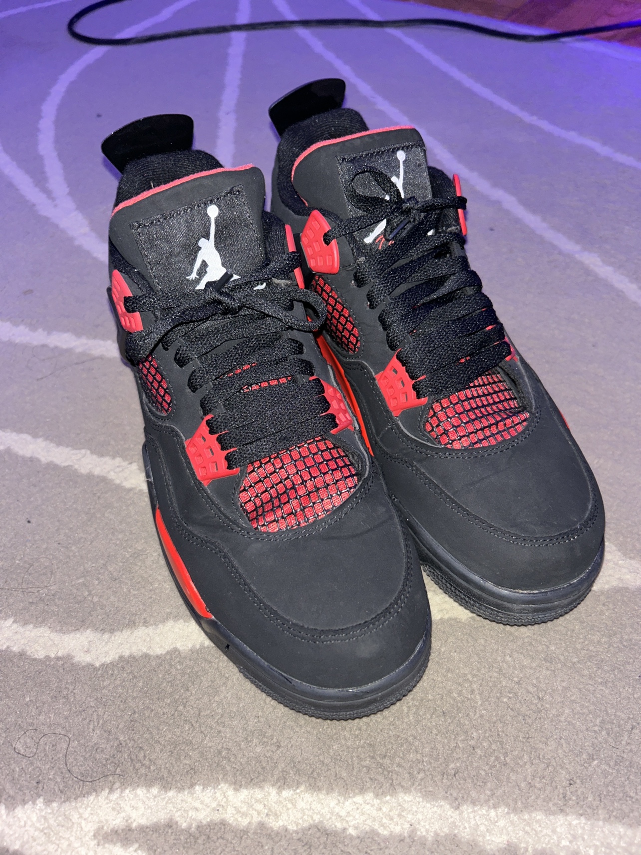 jordan 4 red thunder (REP)