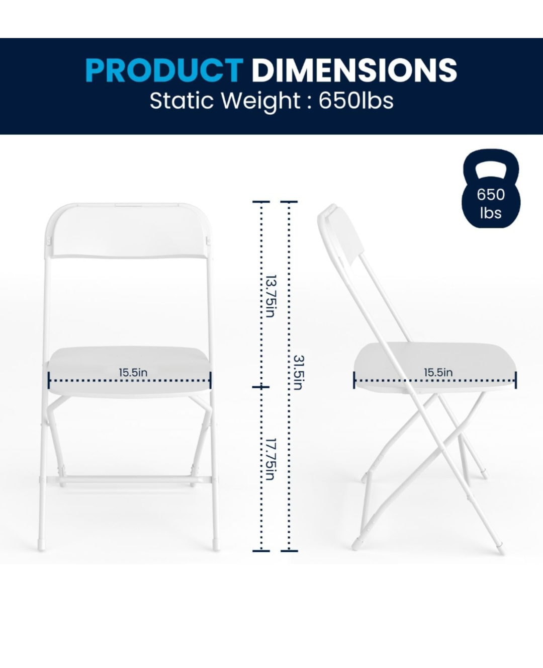 foldable white chair image indicator(8)