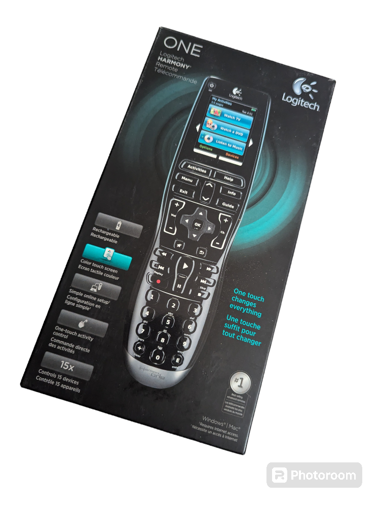 *OFFERS* NEW Logitech ONE Harmony remote  High end remote thumbnail