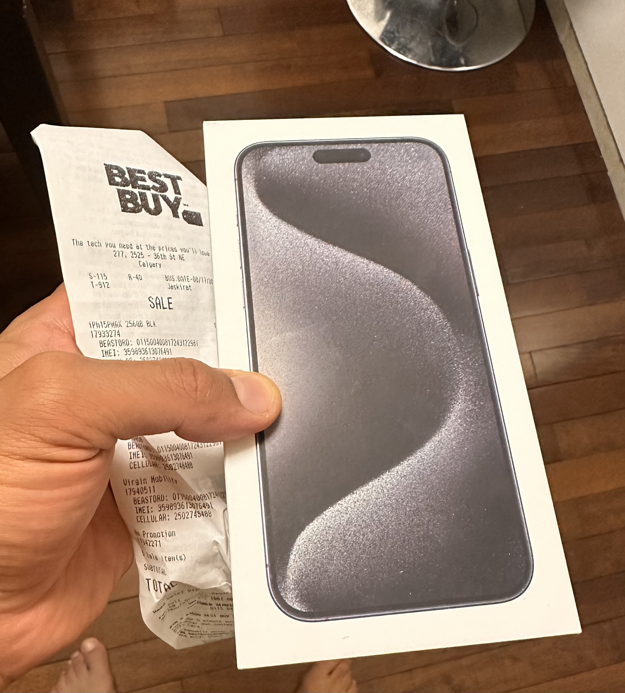 iPhone 15 pro max 256g