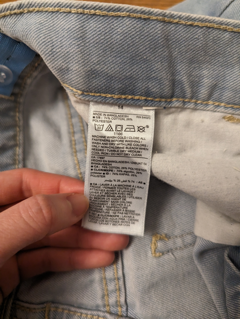 XS Jean Shorts image indicator(3)