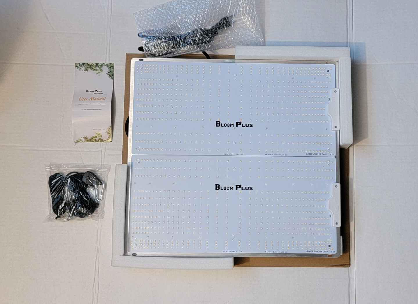 Bloom Plus BP3000 LED Grow Light Hydroponics Samsung 300W image indicator(10)