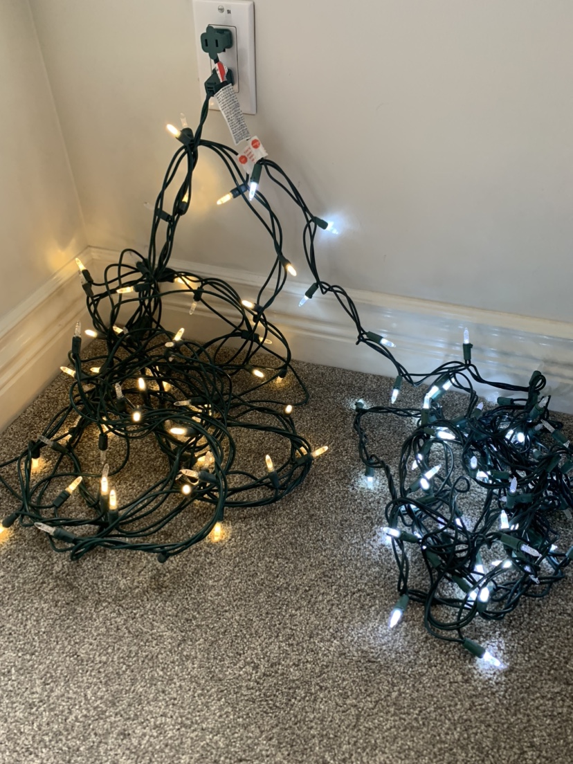 Christmas string lights 24 feet