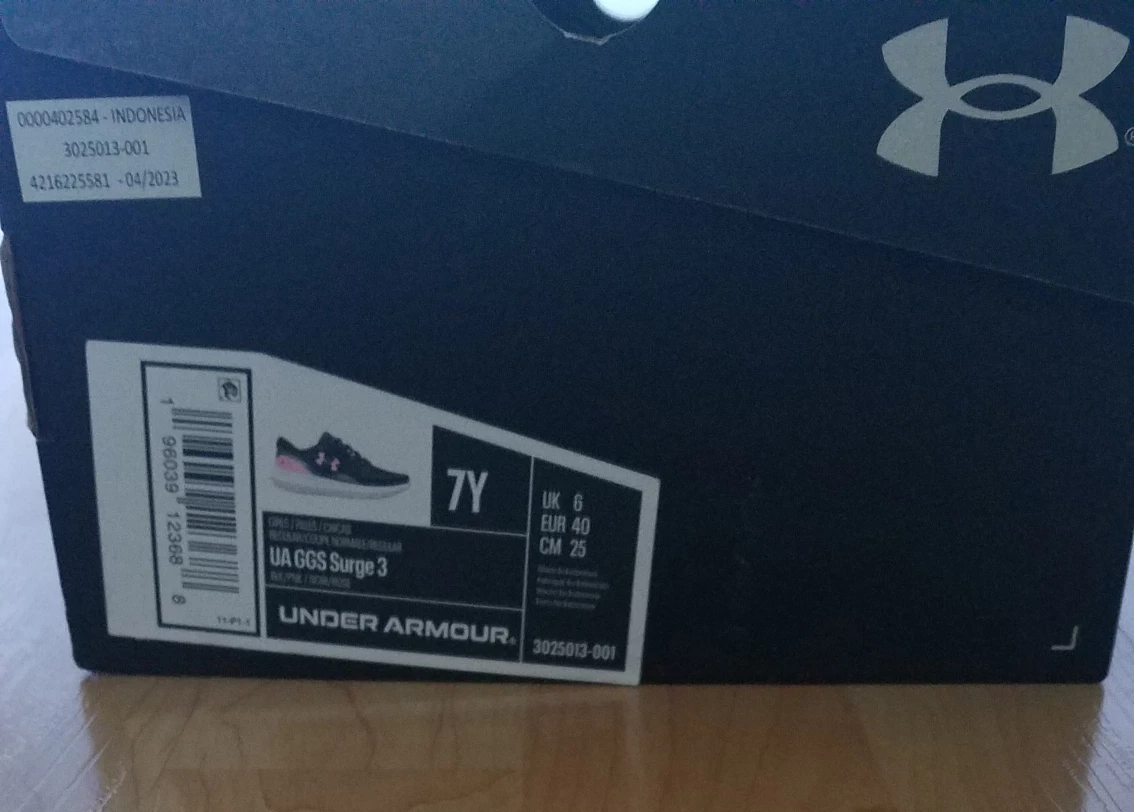 Girls Under Armour Surge 3 Running Shoes - photo 2