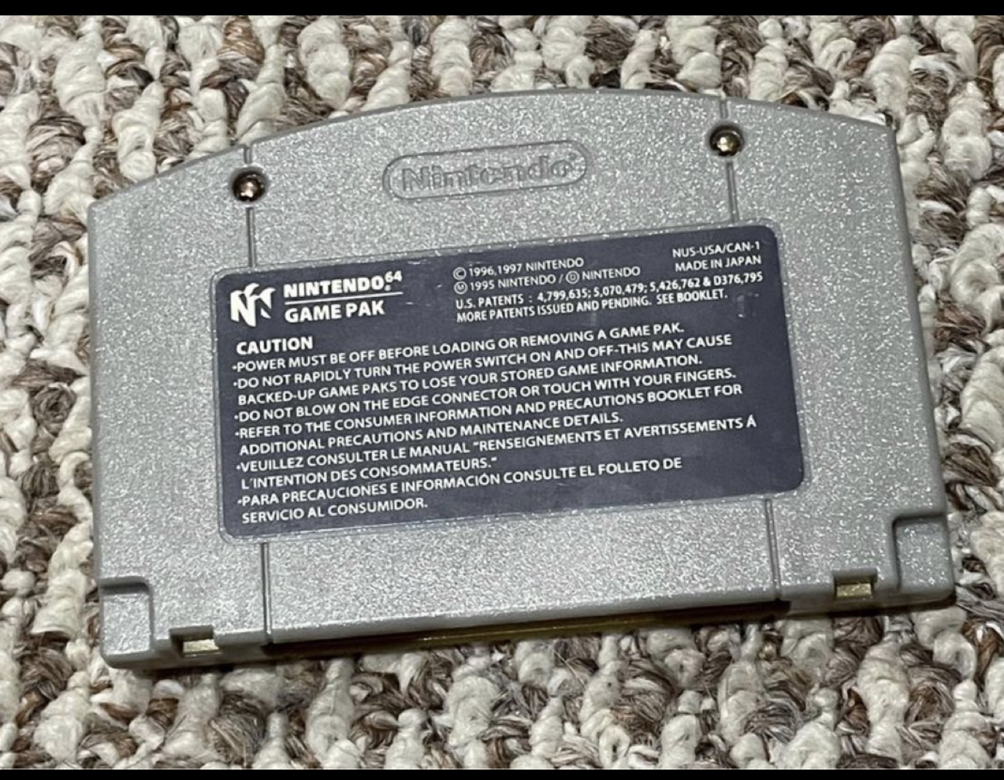 Pokémon Stadium 2 N64 Cartridge - photo 3