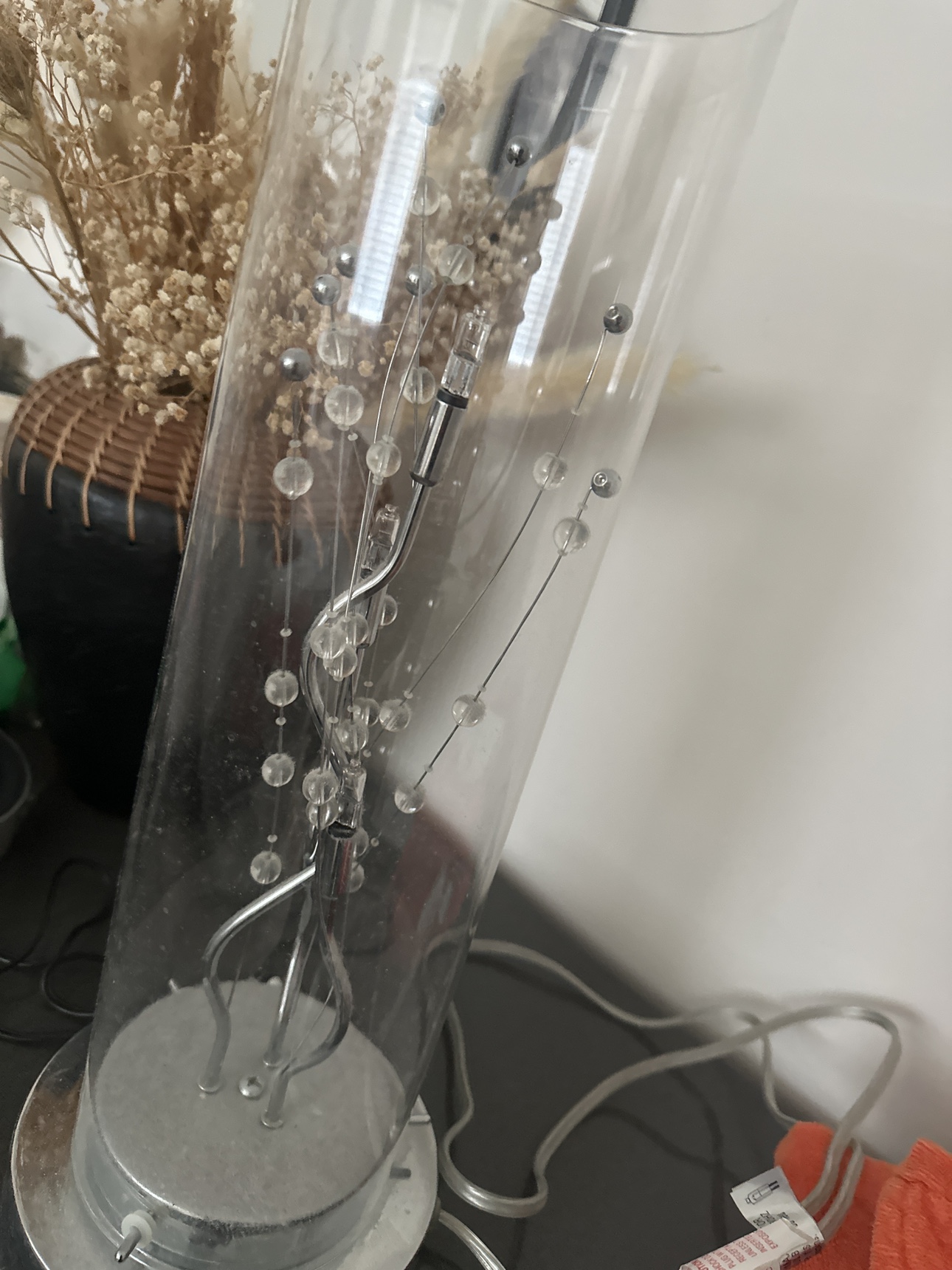 Glass Table Lamp