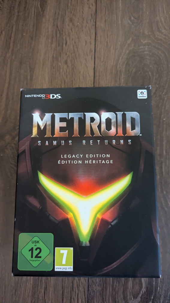 🎮 Metroid Samus Returns Legacy Edition PAL UK Version Limited ✨