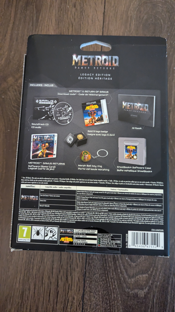 🎮 Metroid Samus Returns Legacy Edition PAL UK Version Limited ✨ - photo 2
