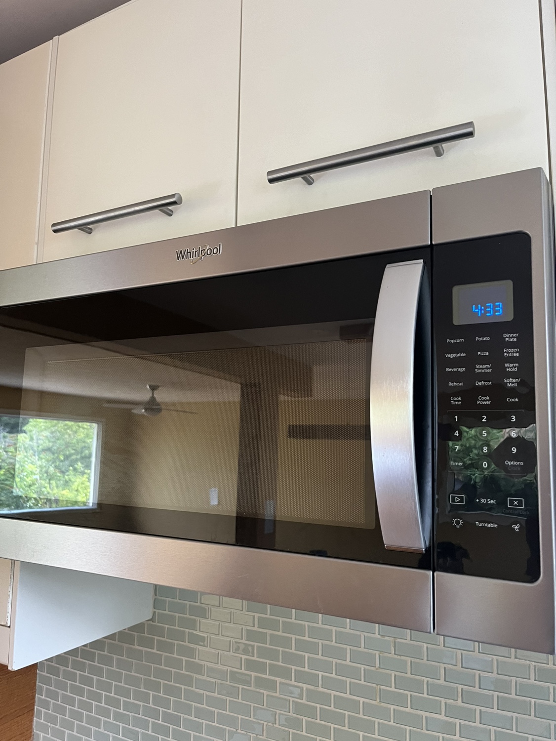 Whirlpool Microwave (over the range style)