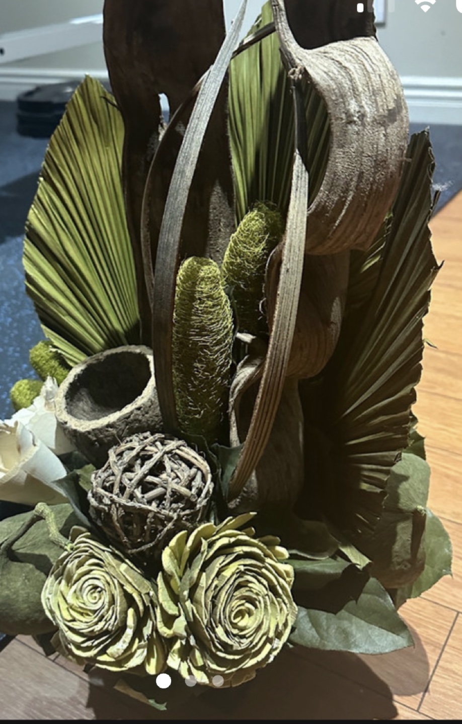 Fake Plant Arrangement decor - NEW - #freecycle image indicator(3)